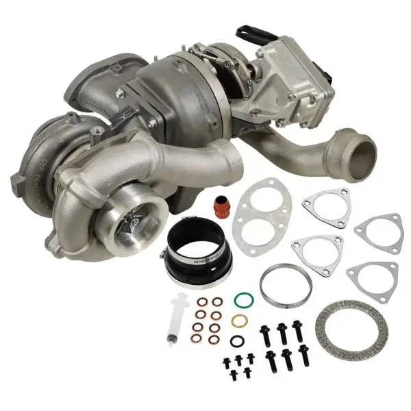 BD Diesel Screamer V2S Twin Turbo System - Ford 6.4L 2008-2010 w/o Air Intake Kit image 2