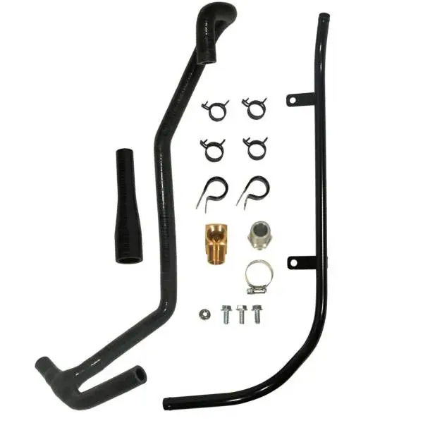 BD Diesel 03-05 Dodge Cummins (5.9L) Howler Turbo Coolant Tube Relocation Kit image 3