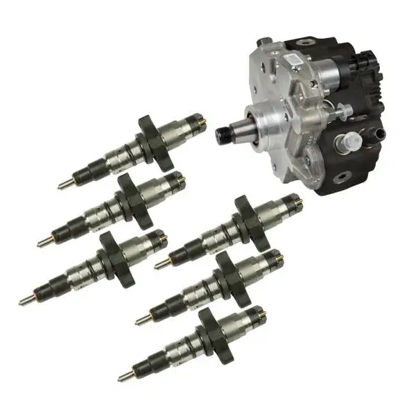 BD Diesel 03-04 Dodge 5.9L Cummins Stage 1 Performance CR Pump & Injectors Package