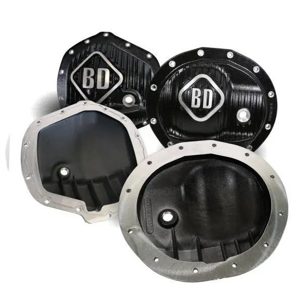 BD Diesel Differential Cover Pack Front & Rear - 14-18 Ram 2500/3500 w/o Rear Coil Springs image 2