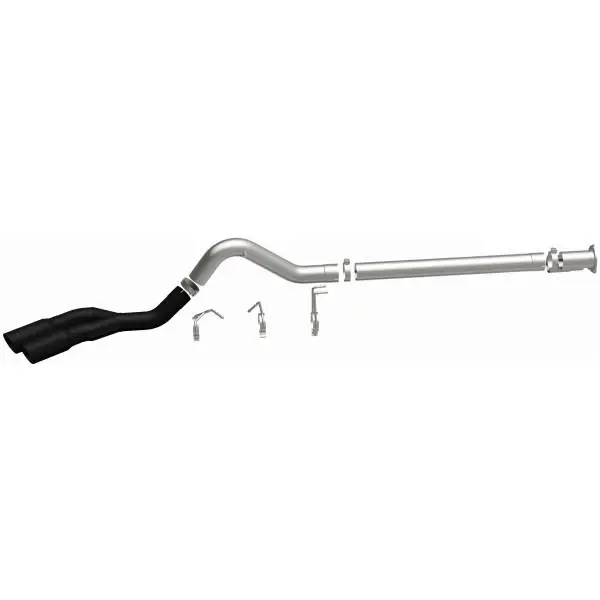 MagnaFlow 08-18 Ford F-250/F-350/F-450 4.6L/6.7 DPF-Back Black 4in Dual Single Rear Exit image 4