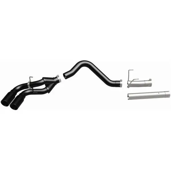 MagnaFlow 07-17 Dodge Ram 2500/3500 6.7L DPF-Back Black 4in Dual Single Passenger Side Rear Exit image 4