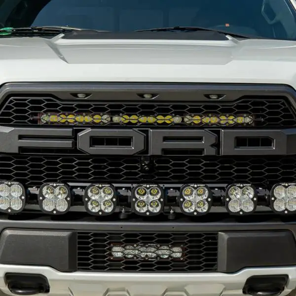 Baja Designs 2017 Ford Raptor S8 Series 30in Grille LED Light Bar Kit image 3