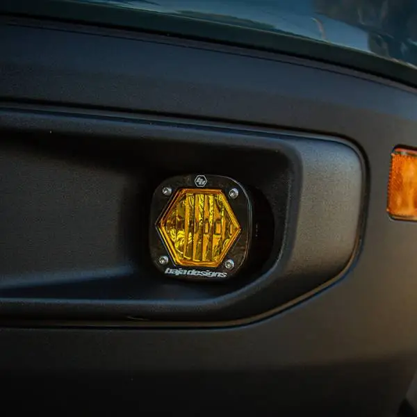 Baja Designs 21+ Ford Bronco Sport S1 WC LED Fog Pocket Light Kit - Clear