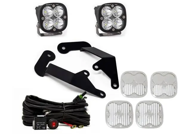 Baja Designs 21+ Ford Bronco Sport Squadron Sport Spot LED Light Pods - Clear image 4