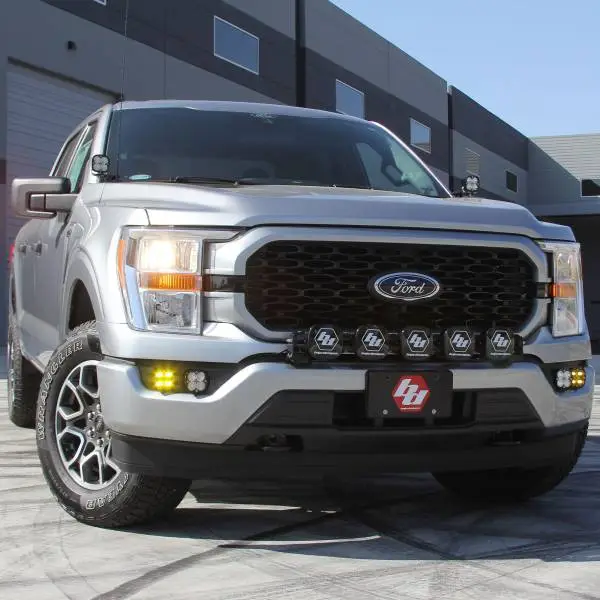 Baja Designs 2021+ Ford F150 A Pillar Kit Squadron Pro Spot with Upfitter image 2