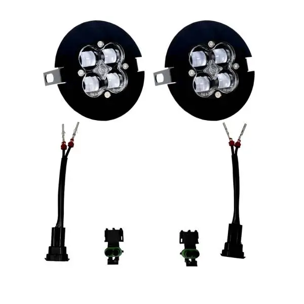 Baja Designs 05-11 Toyota Tacoma/07-13 Toyota Tundra Clear SAE Fog Pocket Light Kit