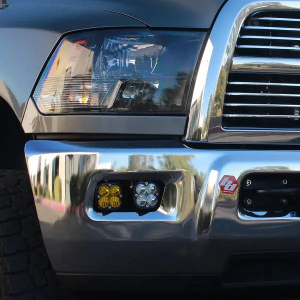 Baja Designs 09-12 Ram 2500/3500 Fog Pocket Kit - Amber image 2