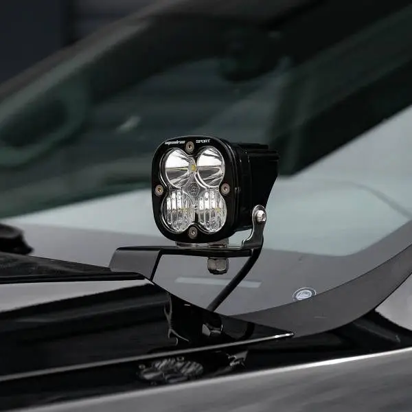 Baja Designs 19-22 GMC Sierra 1500 Squadron Sport A-Pillar Light Kit image 2