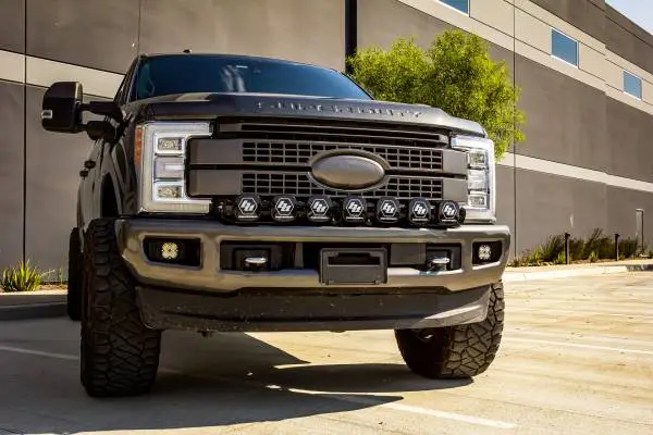 Baja Designs 17-19 Ford SuperDuty 7 XL Linkable Light Kit w/Upfitter image 3