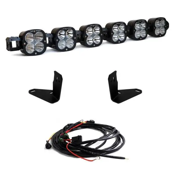 Baja Designs 2021+ Ford Bronco 6 XL Linkable Light Bar For Steel Bumper Mount image 2