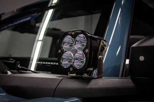 Baja Designs 2021+ Ford Bronco A Piller Light Kit XL Sport Spot image 2