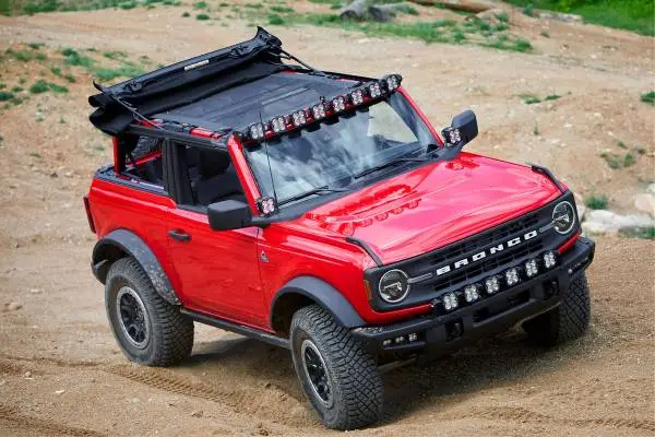 Baja Designs 2021+ Ford Bronco Roof Light Bar Kit 8 XL Linkable image 2