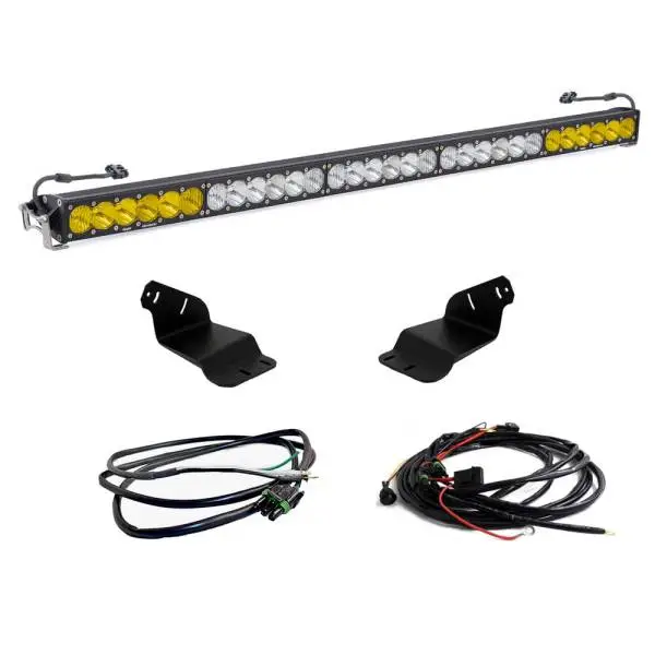 Baja Designs 2021+ Ford Bronco Roof Light Bar Kit 50 inch Onx6+ Dual Control w/Upfitter