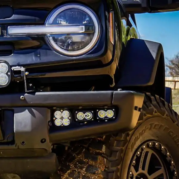 Baja Designs 2021+ Ford Bronco Fog Pocket Kit Sportsmen image 2
