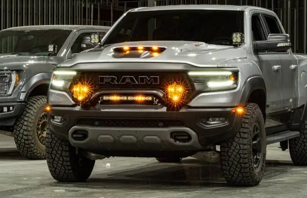 Baja Designs 2021+ Dodge, Ram TRX XL80 A-Pillar Kit image 3