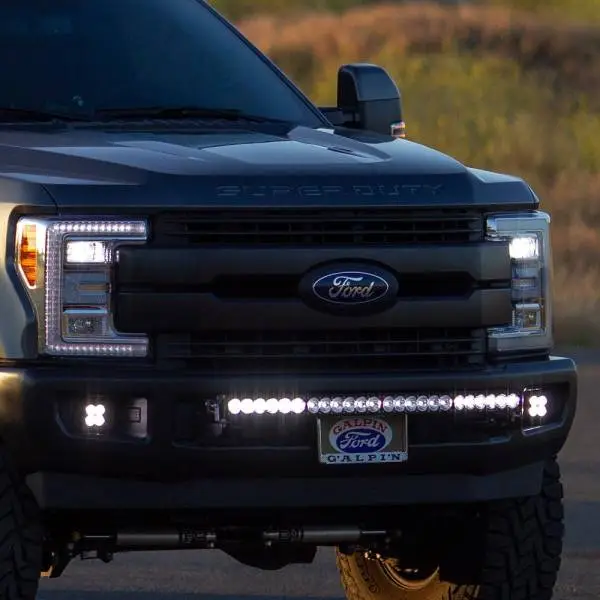 Baja Designs 17-19 Ford F-250/350 Super Duty OnX6+ Arc Front Bumper LED Light Kit - 40in image 2