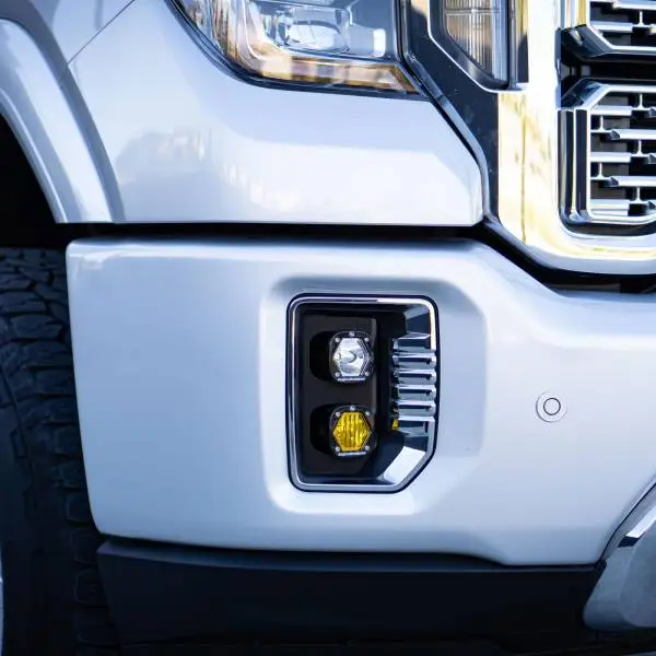 Baja Designs GMC 2020-22 Sierra 2500HD/3500HD S1 Dual Fog Pocket Light Kit image 2
