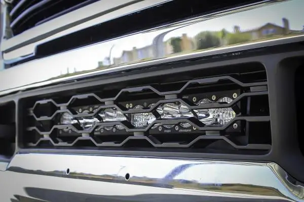 Baja Designs 2019+ Ram 2500/3500 20 Inch S8 Driving Combo Bumper Kit - Clear image 2