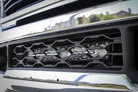 Baja Designs 2019+ Ram 2500/3500 20 Inch OnX6+ Driving Combo Bumper Kit image 2