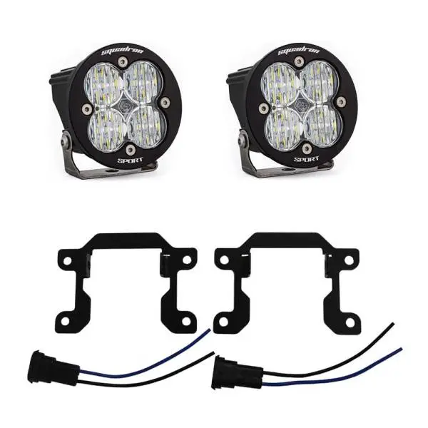 Baja Designs 2019+ Ram 2500/3500 Big Horn Sports Fog Pocket Kit W/C - Clear
