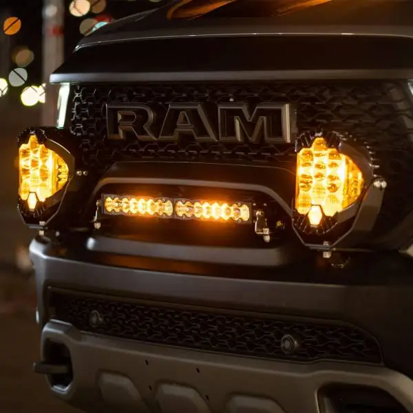 Baja Designs 2021+ Dodge Ram TRX 20in OnX6/S8 Grill Mount Kit image 3