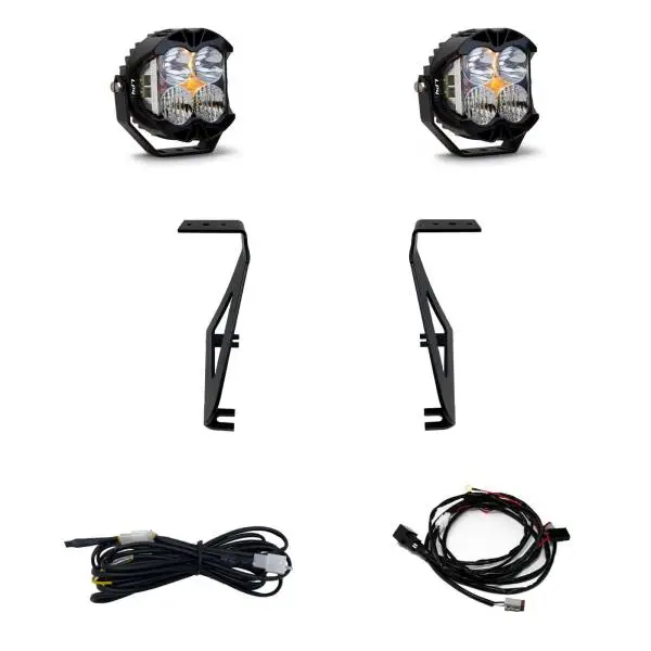 Baja Designs 21-25 Ford Raptor (Base/37/R) LP4 A-Pillar Kit