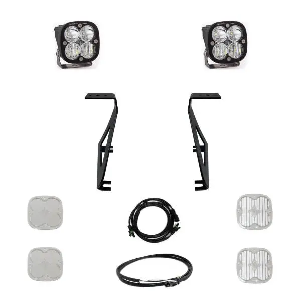 Baja Designs 21-25 Ford Raptor (Base/37/R)  Squadron Pro A-Pillar Kit