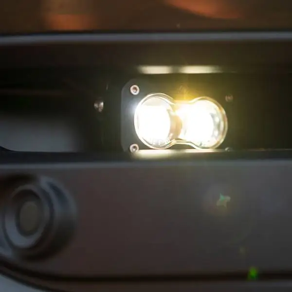 Baja Designs 19-22 Dodge RAM 2500/3500 S2 SAE Fog Pocket Light Kit - Clear image 3