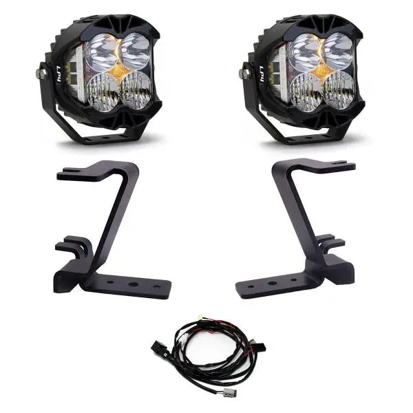 Baja Designs 2023+ Ford F-250/350 Super Duty LP4 A-Pillar Light Kit image 2