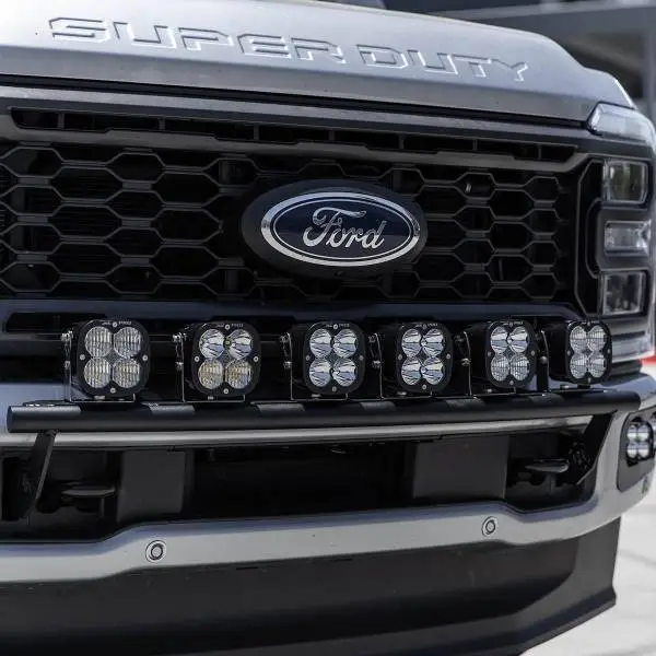 Baja Designs 23+ Ford Super Duty XL Pro Bull Bar Light Kit w/ Upfitter image 2