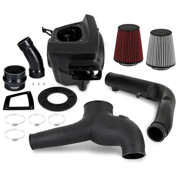 Mishimoto 2021+ Ford Bronco 2.7L Performance Air Intake w/ Oiled Filter image 6