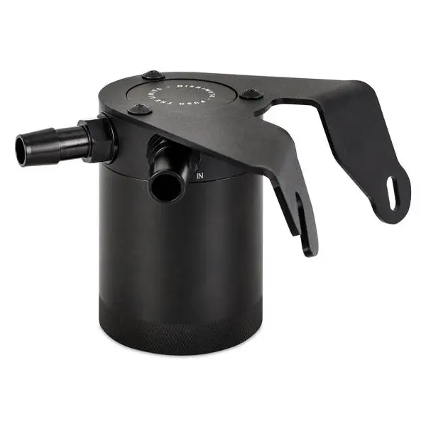 Mishimoto 2021+ Ford Bronco 2.3L Baffled Oil Catch Can - PCV Side - Black image 2