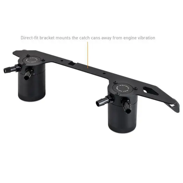 Mishimoto 2023+ Ford Bronco 2.7L Baffled Oil Catch Can System image 4