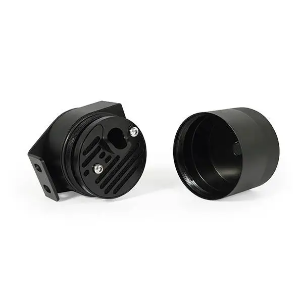 Mishimoto 03-07 Ford 6.0L Powerstroke Baffled Oil Catch Can Kit image 3