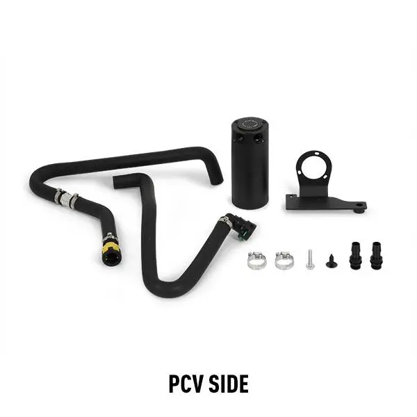Mishimoto 11-14 Ford F-150 EcoBoost 3.5L Baffled Oil Catch Can Kit - Black image 3