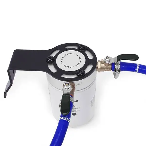 Mishimoto 03-07 Ford 6.0L Powerstroke Coolant Filtration Kit - Blue image 3