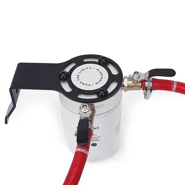 Mishimoto 03-07 Ford 6.0L Powerstroke Coolant Filtration Kit - Red image 4