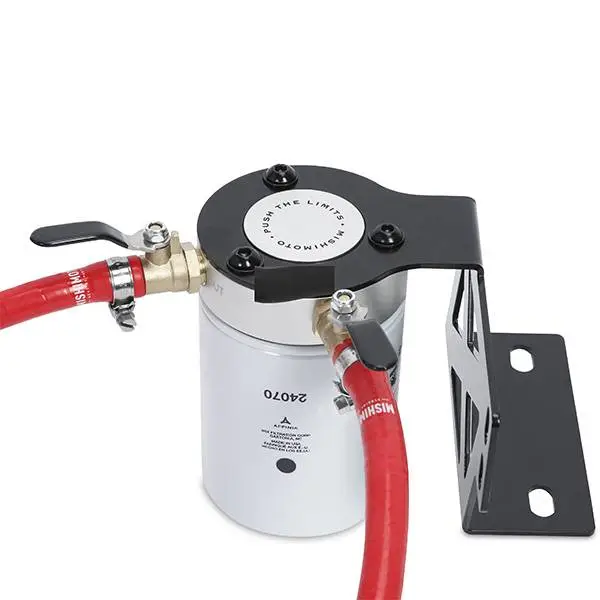 Mishimoto 08-10 Ford 6.4L Powerstroke Coolant Filtration Kit - Red image 3