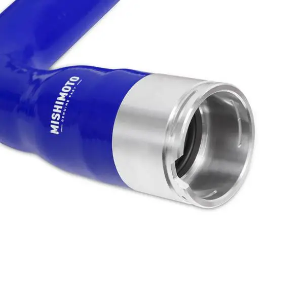 Mishimoto 11+ Chevrolet Duramax 6.6L Blue Silicone Coolant Hose Kit image 3