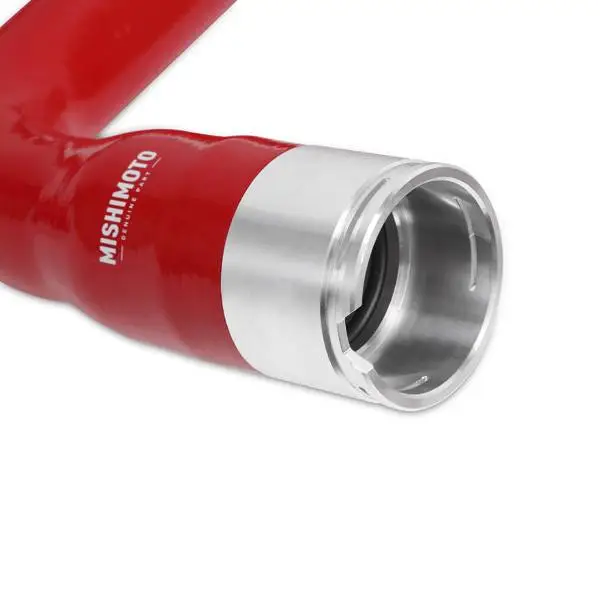Mishimoto 11+ Chevrolet Duramax 6.6L Red Silicone Coolant Hose Kit image 3