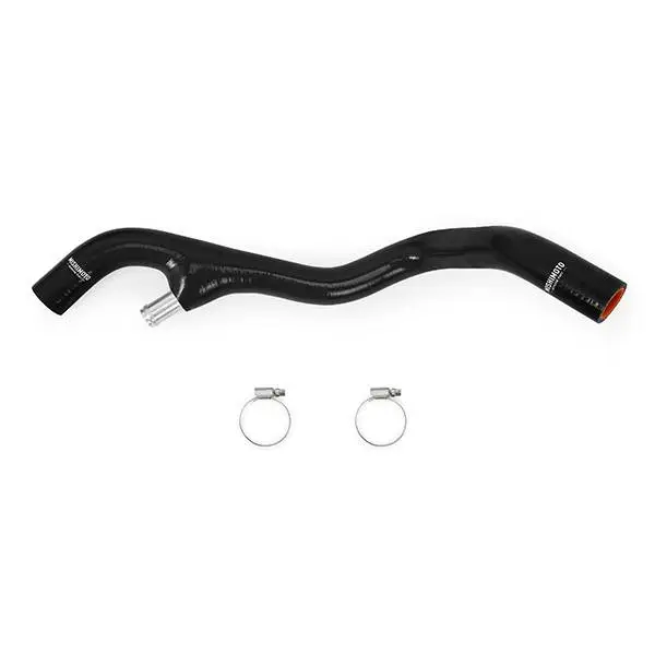 Mishimoto 03-04 Ford F-250/F-350 6.0L Powerstroke Lower Overflow Black Silicone Hose Kit image 2