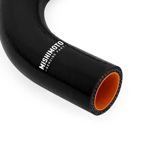 Mishimoto 03-04 Ford F-250/F-350 6.0L Powerstroke Lower Overflow Black Silicone Hose Kit image 6