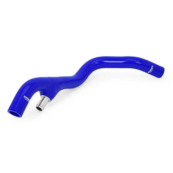 Mishimoto 03-04 Ford F-250/F-350 6.0L Powerstroke Lower Overflow Blue Silicone Hose Kit image 3