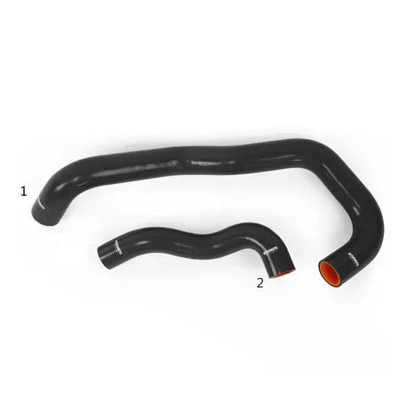 Mishimoto 05-07 Ford 6.0L Powerstroke Coolant Hose Kit (Twin I-Beam Chassis) (Black) image 5