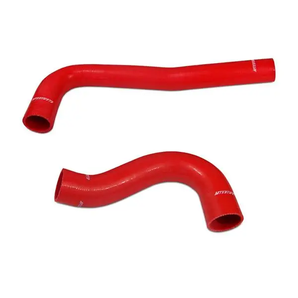Mishimoto 03-10 Dodge Cummins 5.9L Red Diesel Hose Kit image 2