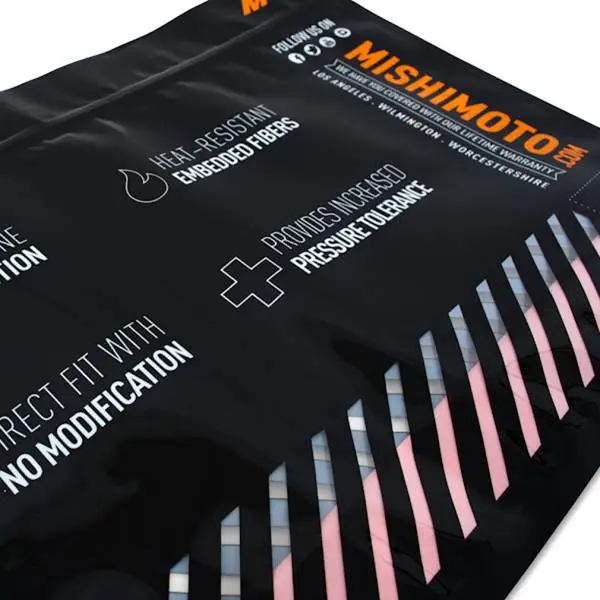 Mishimoto 2019+ RAM Cummins 6.7L Silicone Coolant Hose Kit Black image 6