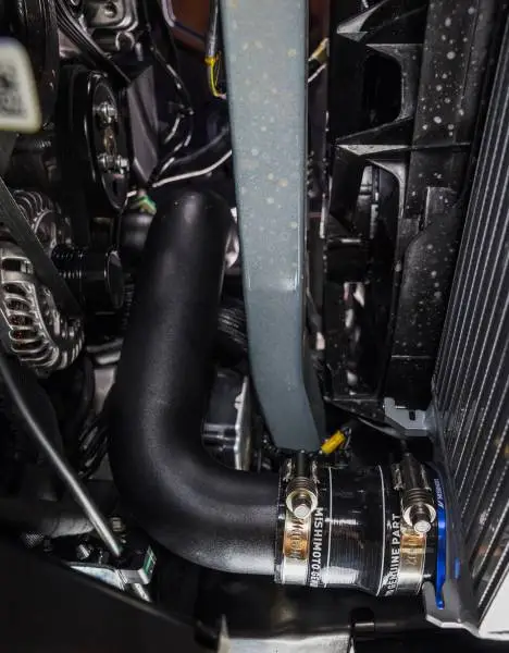 Mishimoto 21+ Bronco 2.3L Intercooler Pipe Kit Polished image 15