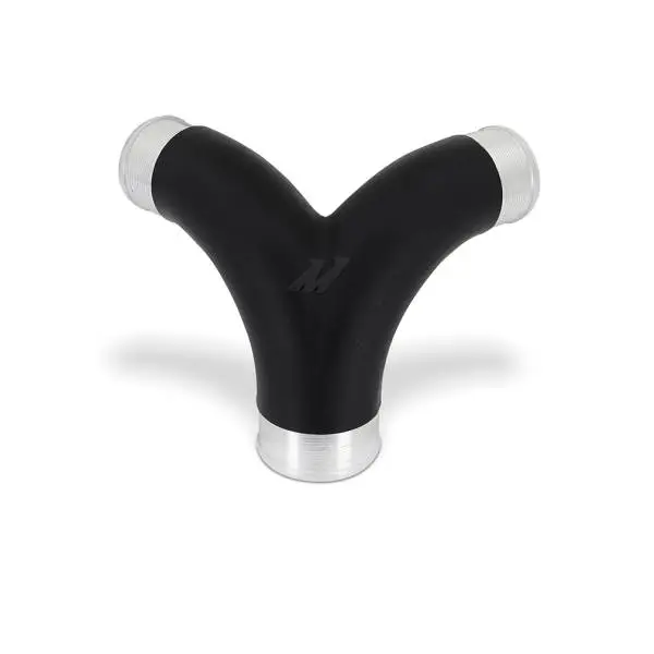 Mishimoto 2021+ Ford Bronco 2.7L High-Mount Intercooler Pipe Upgrade Kit - Wrinkle Black image 2