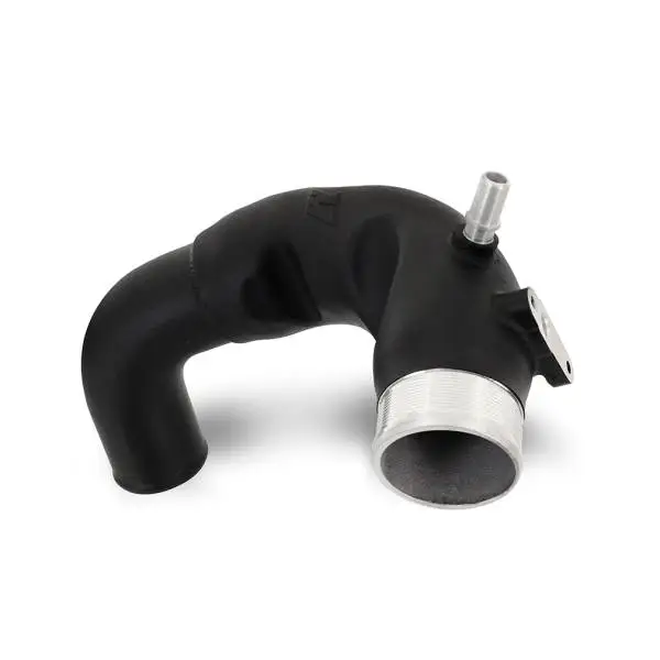Mishimoto 2021+ Ford Bronco 2.7L High-Mount Intercooler Pipe Upgrade Kit - Wrinkle Black image 4